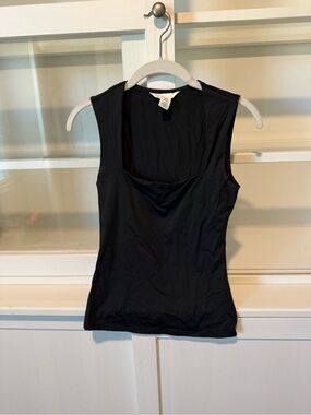 H&M black spandex tank